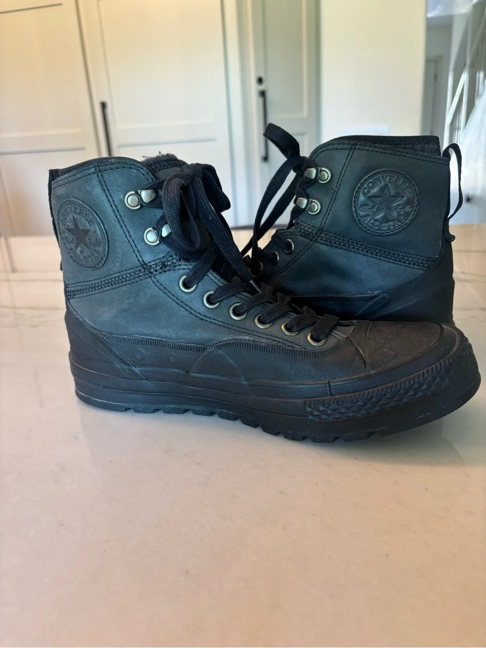 Converse Chuck Taylor All Star Tekoa Boots Leather Streetwear Hightop Sneakers